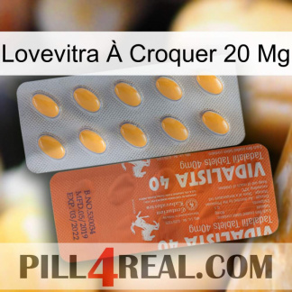 Lovevitra À Croquer 20 Mg 43